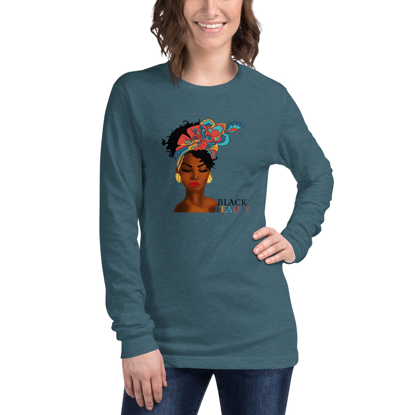 Black Beauty Unisex Long Sleeve Tee