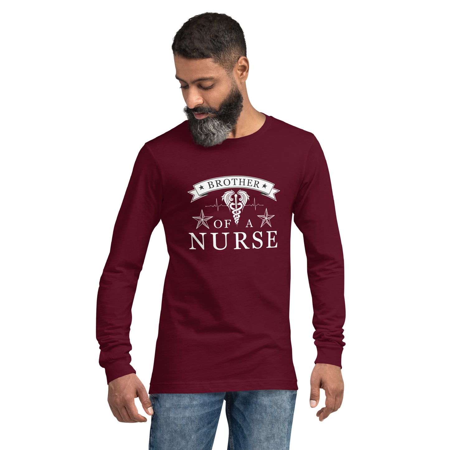 Brother Of A Nurse Unisex Long Sleeve Tee