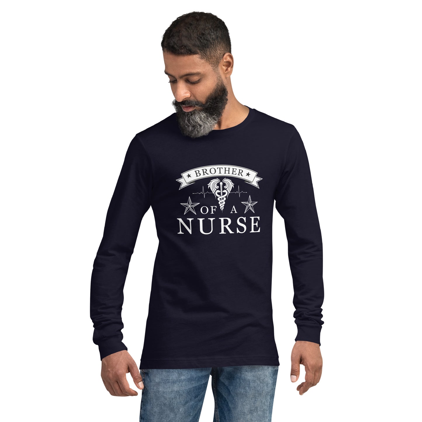 Brother Of A Nurse Unisex Long Sleeve Tee