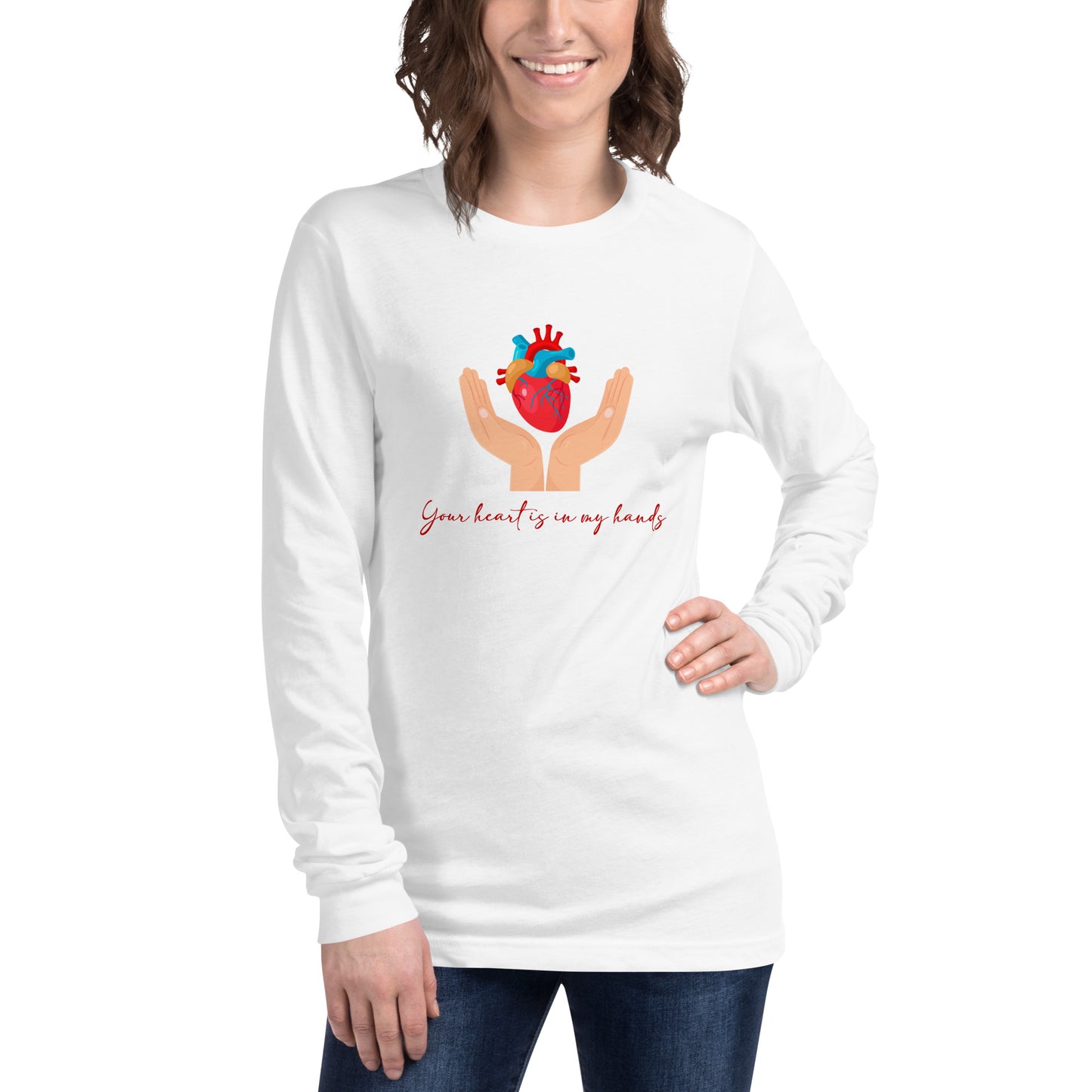 Your Heart Is In My Hands Long Sleeve Tee