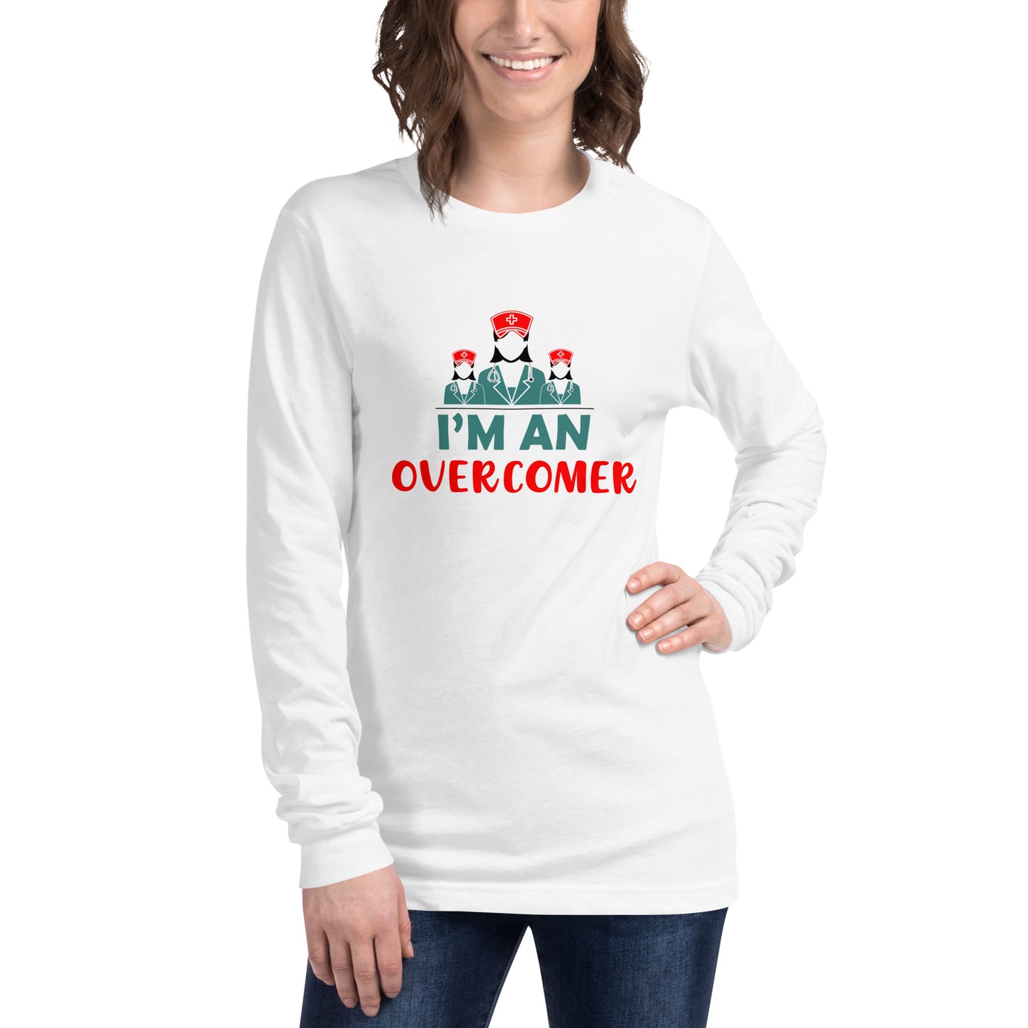 I'm An Overcomer Long Sleeve Tee