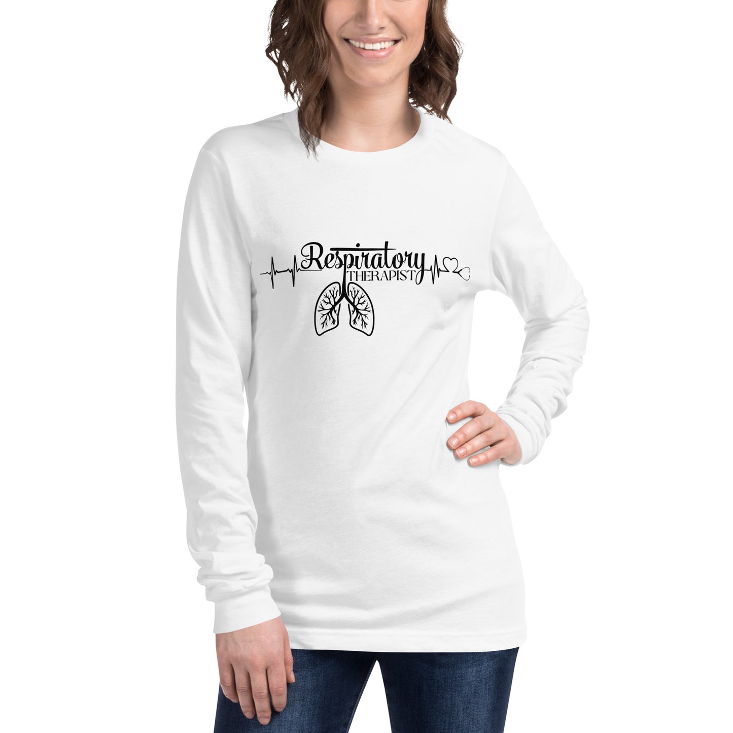 Respiratory Therapist Unisex Long Sleeve Tee