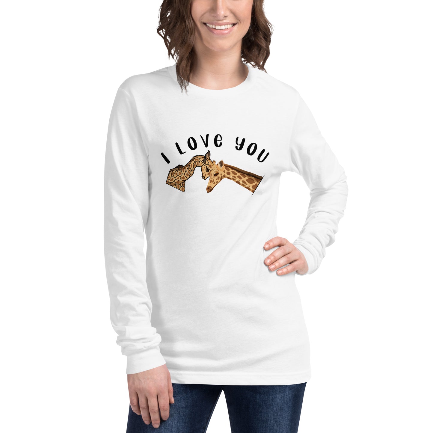 I Love You Unisex Long Sleeve Tee