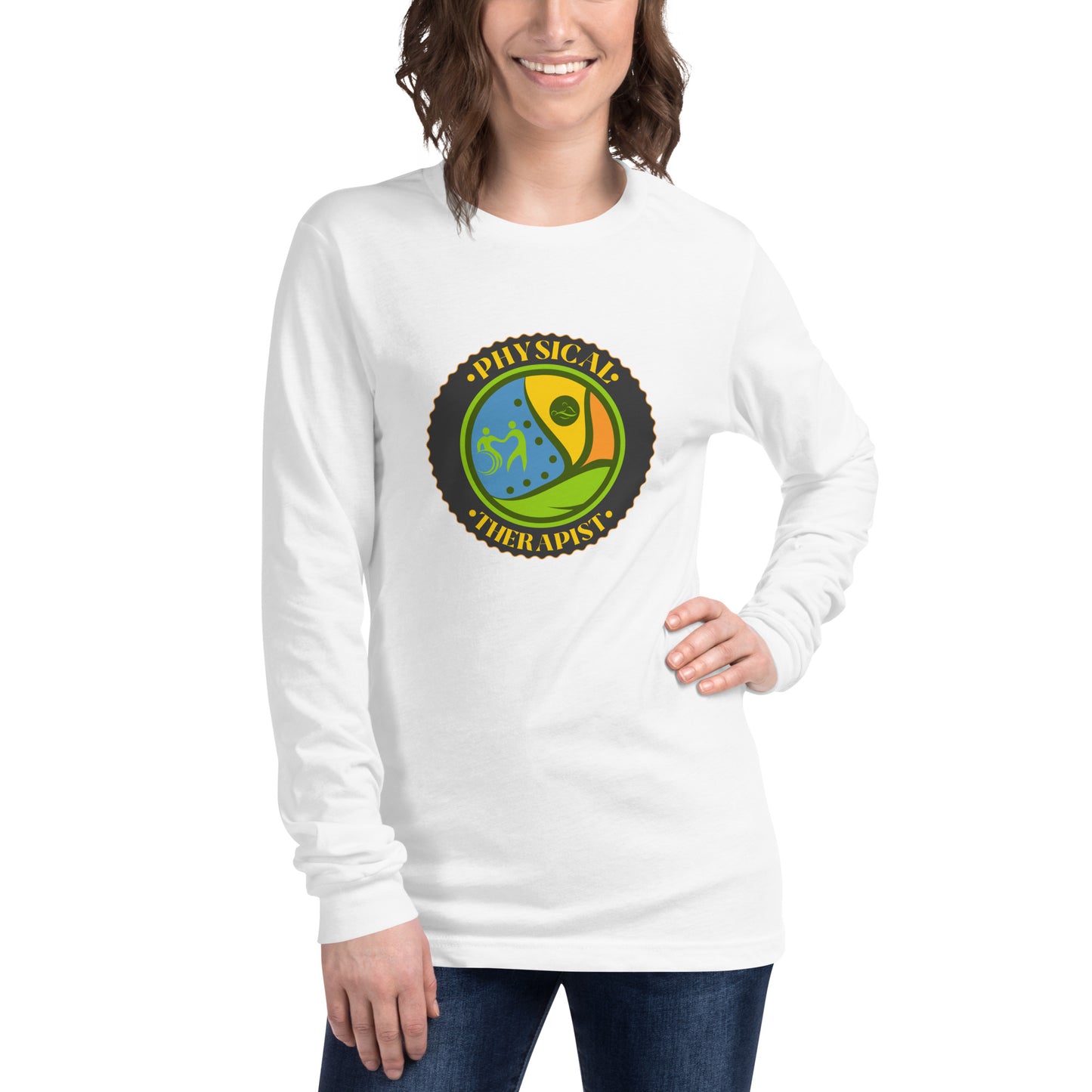 Physical Therapist Unisex Long Sleeve Tee