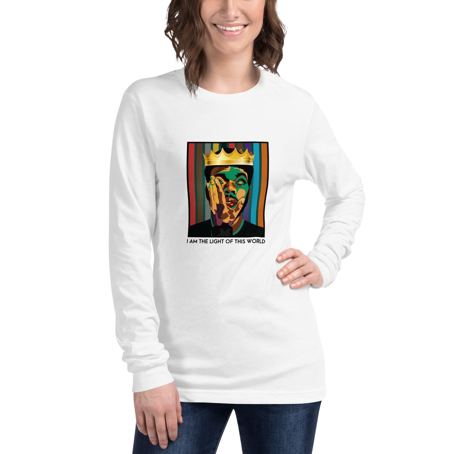 I Am The Light Of This World Unisex Long Sleeve Tee