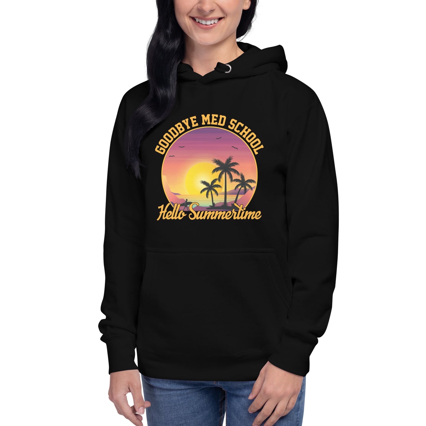 Goodbye Med School Unisex Hoodie