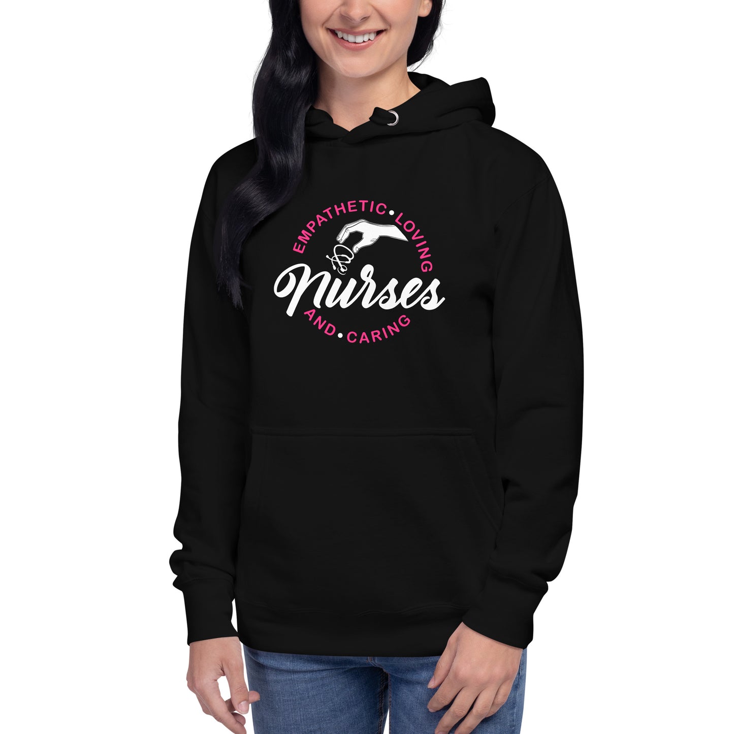 Empathetic Loving And Caring Nurses Unisex Hoodie