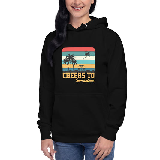 Cheers To Summertime Unisex Hoodie