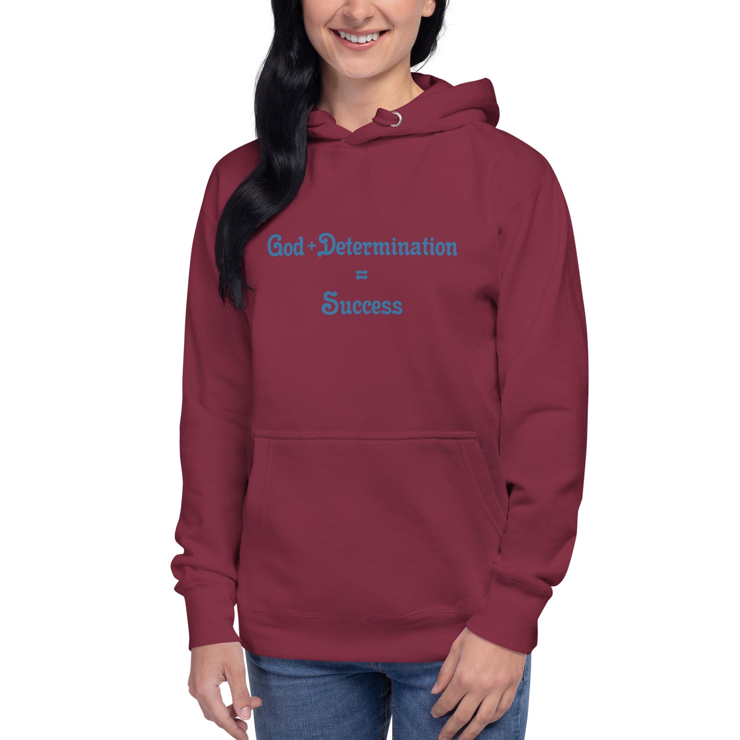 God + Determination = Success Unisex Hoodie