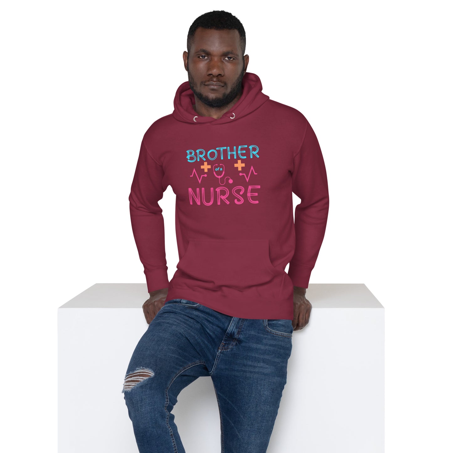 Brother Of A Nurse Unisex Hoodie