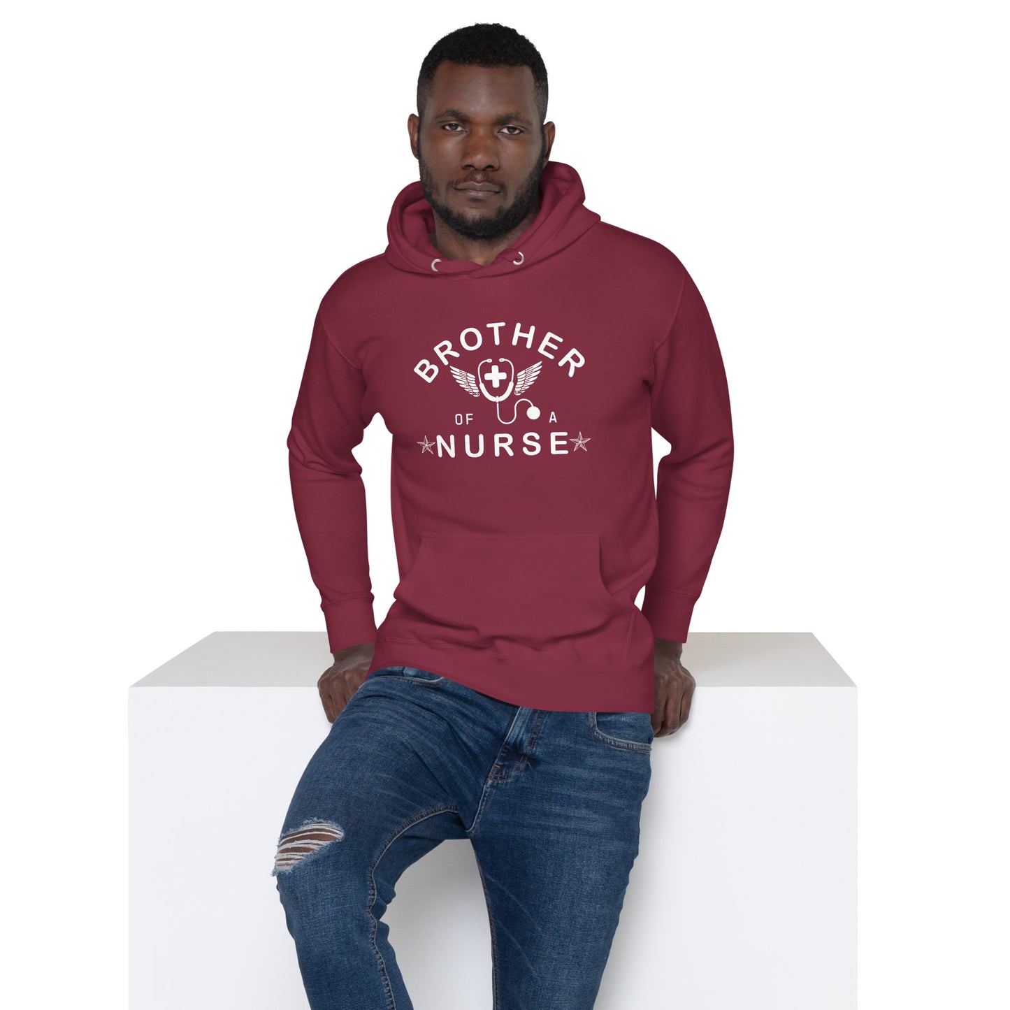 Brother Of A Nurse Unisex Hoodie