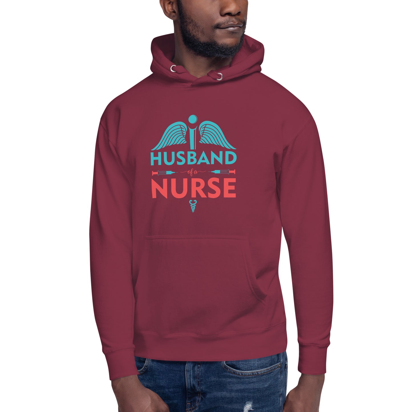 Husband Of A Nurse Unisex Hoodie