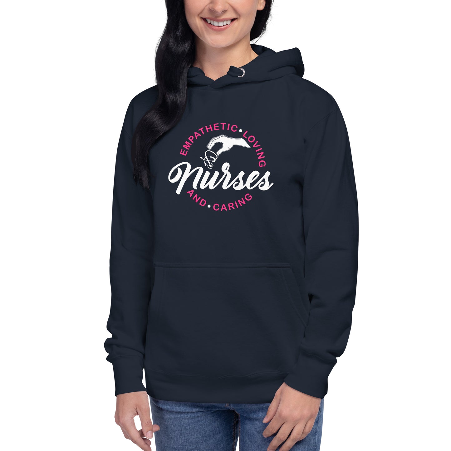 Empathetic Loving And Caring Nurses Unisex Hoodie