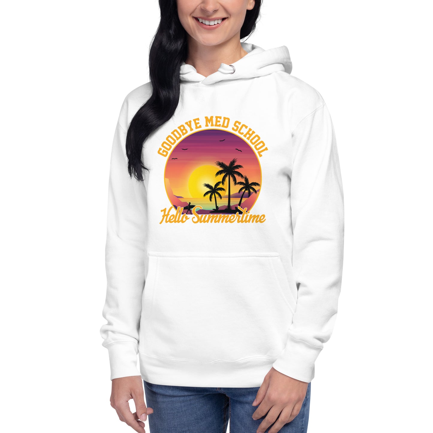 Goodbye Med School Unisex Hoodie