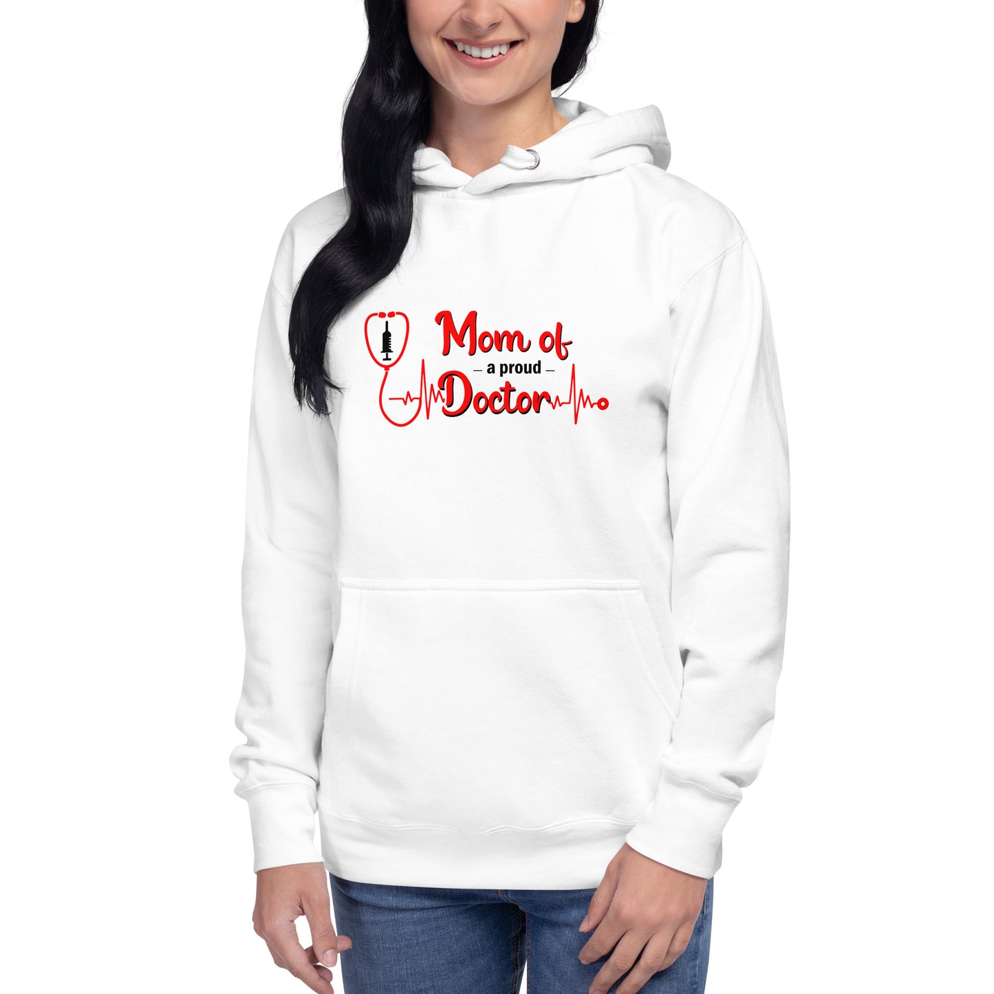 Mom Of A Proud Doctor Unisex Hoodie