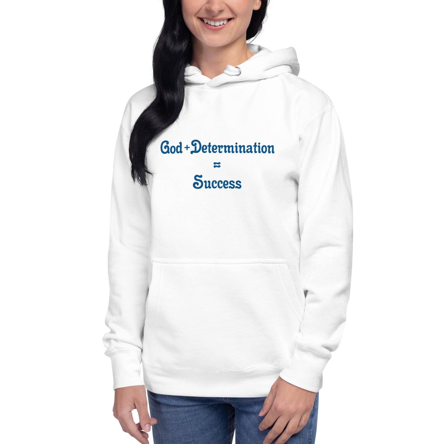 God + Determination = Success Unisex Hoodie