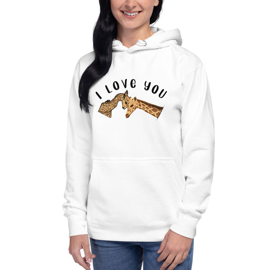 I Love You Unisex Hoodie