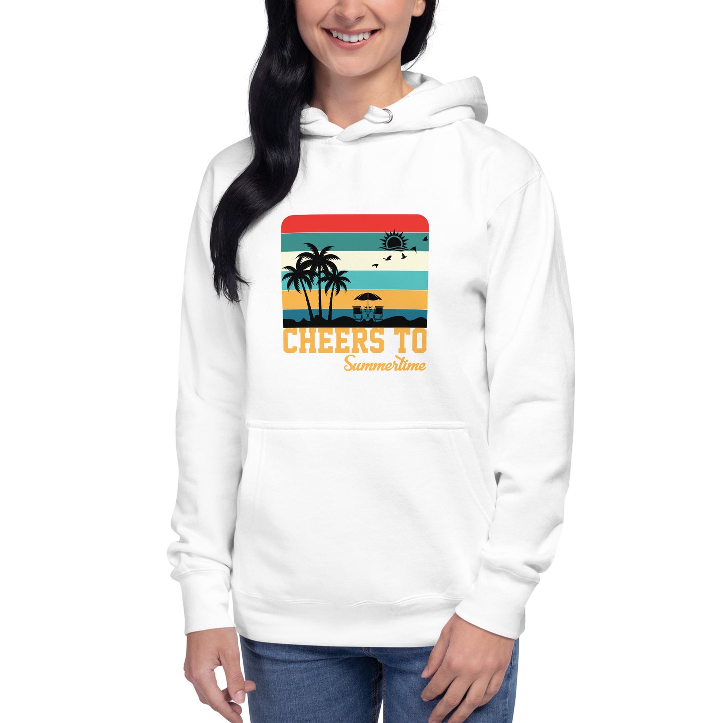 Cheers To Summertime Unisex Hoodie