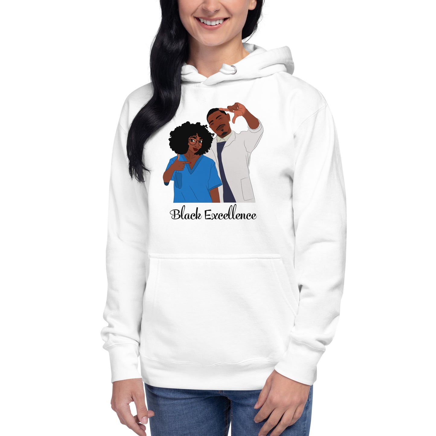 Black Excellence Unisex Hoodie