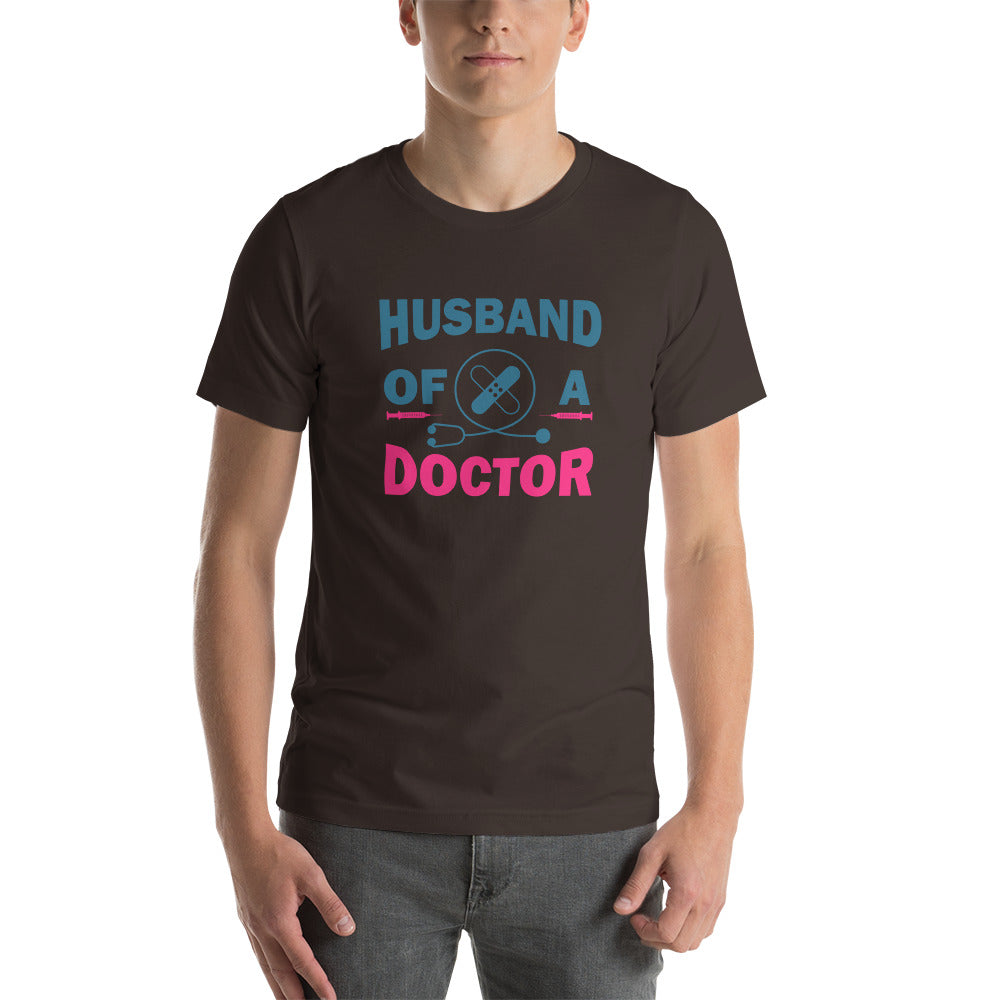 Husband Of A Doctor Unisex t-shirt