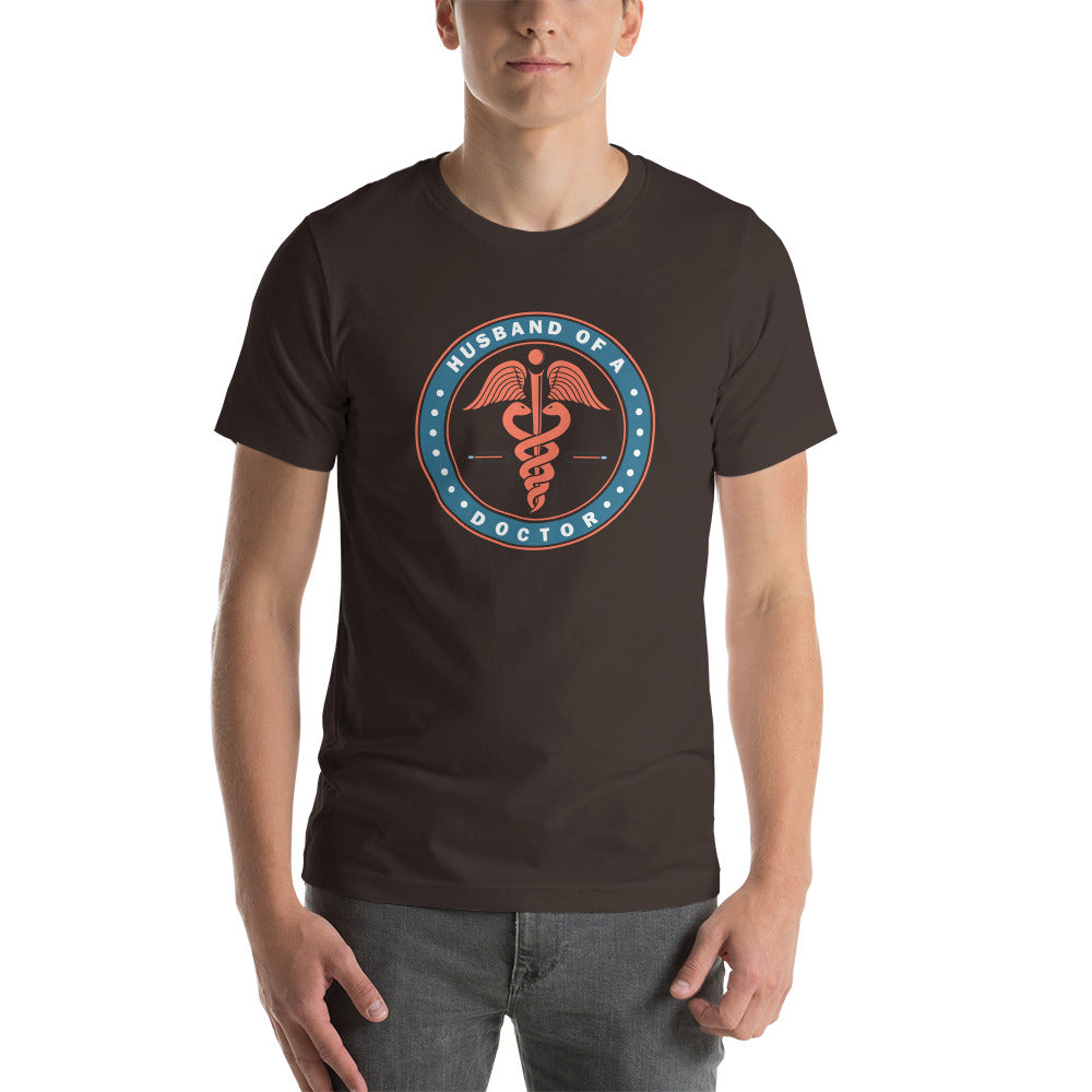 Husband Of A Doctor Unisex t-shirt