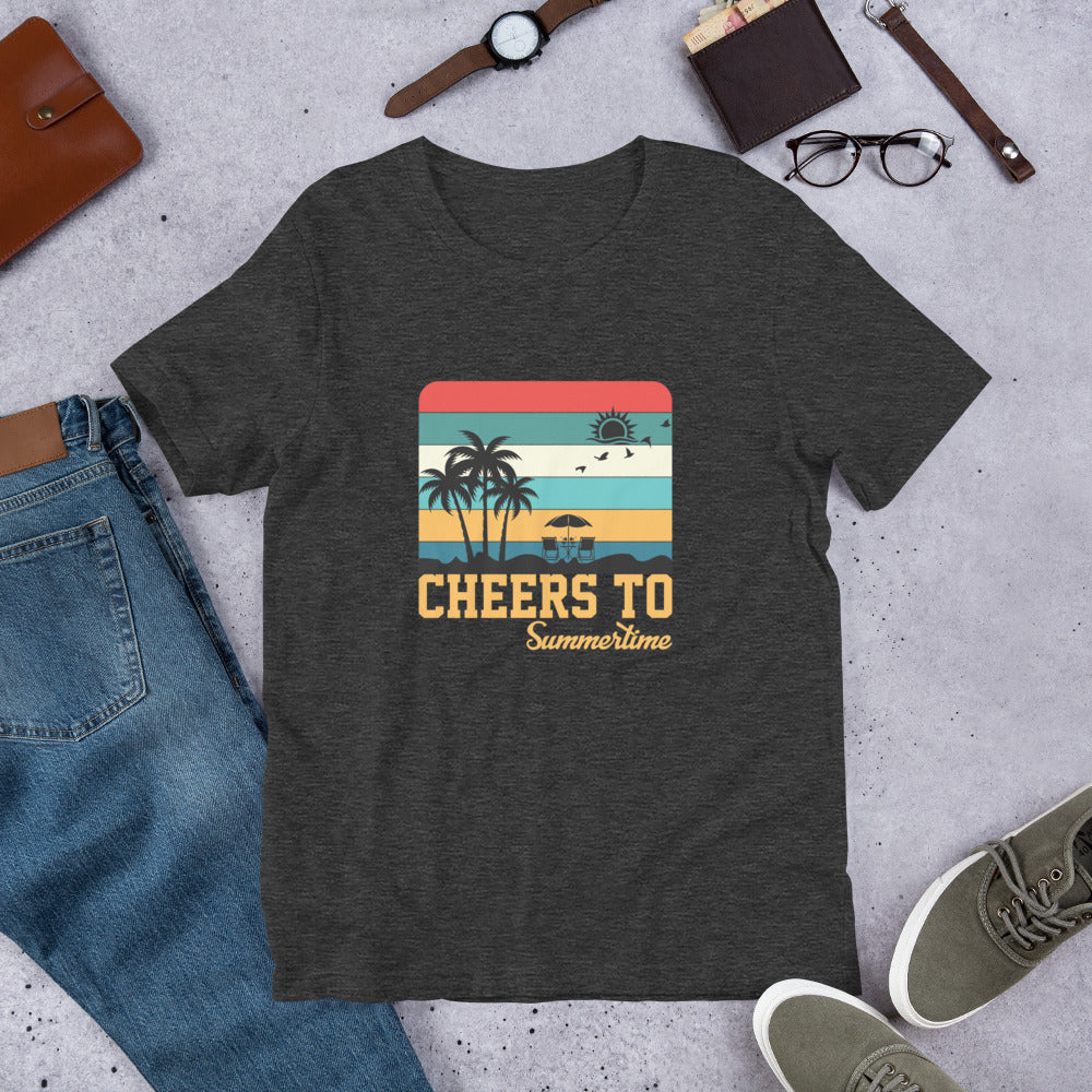 Cheers To Summertime Unisex t-shirt