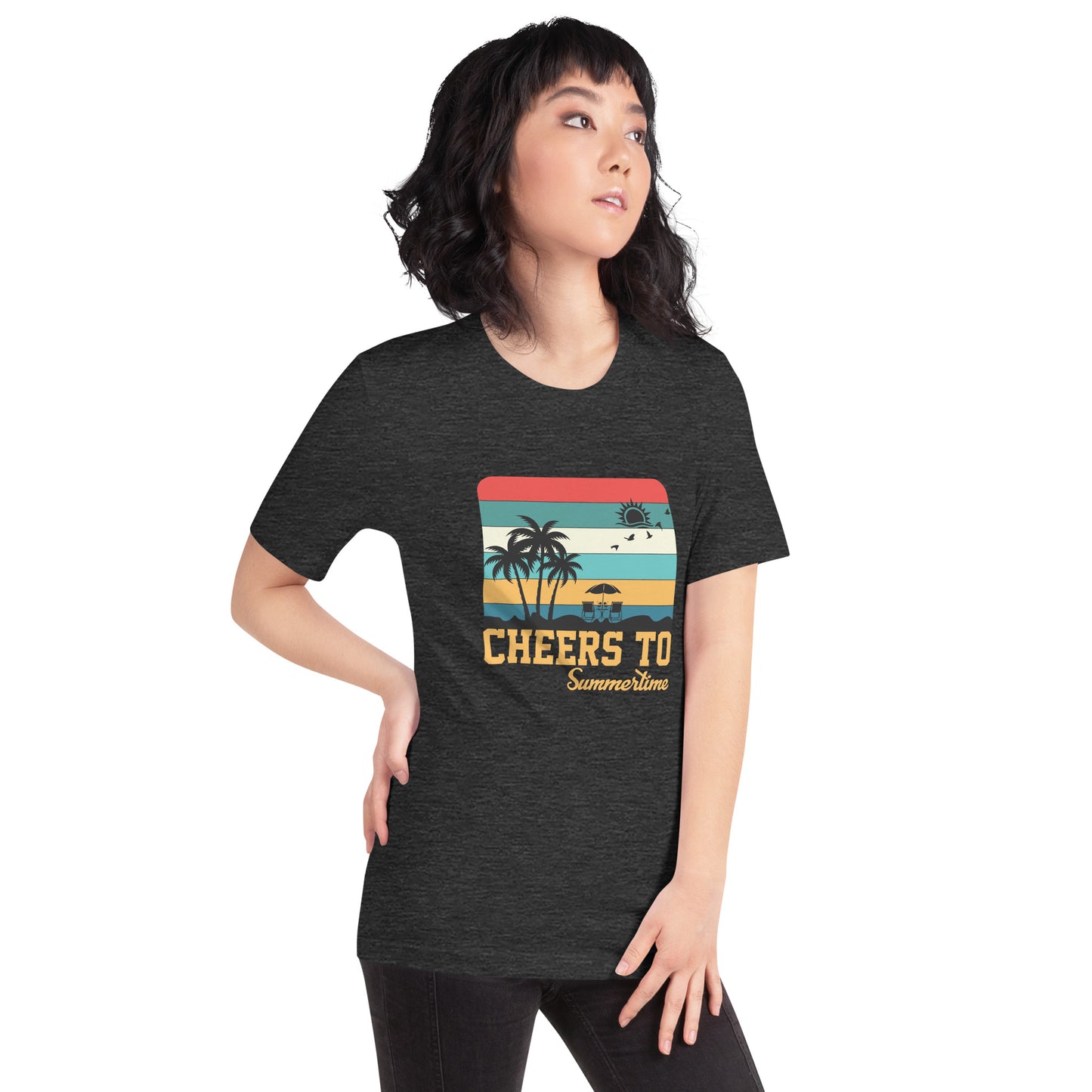 Cheers To Summertime Unisex t-shirt