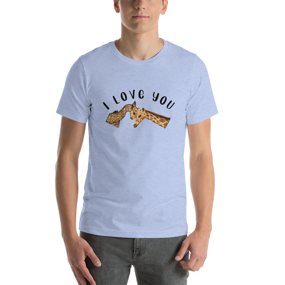 I Love You Unisex t-shirt