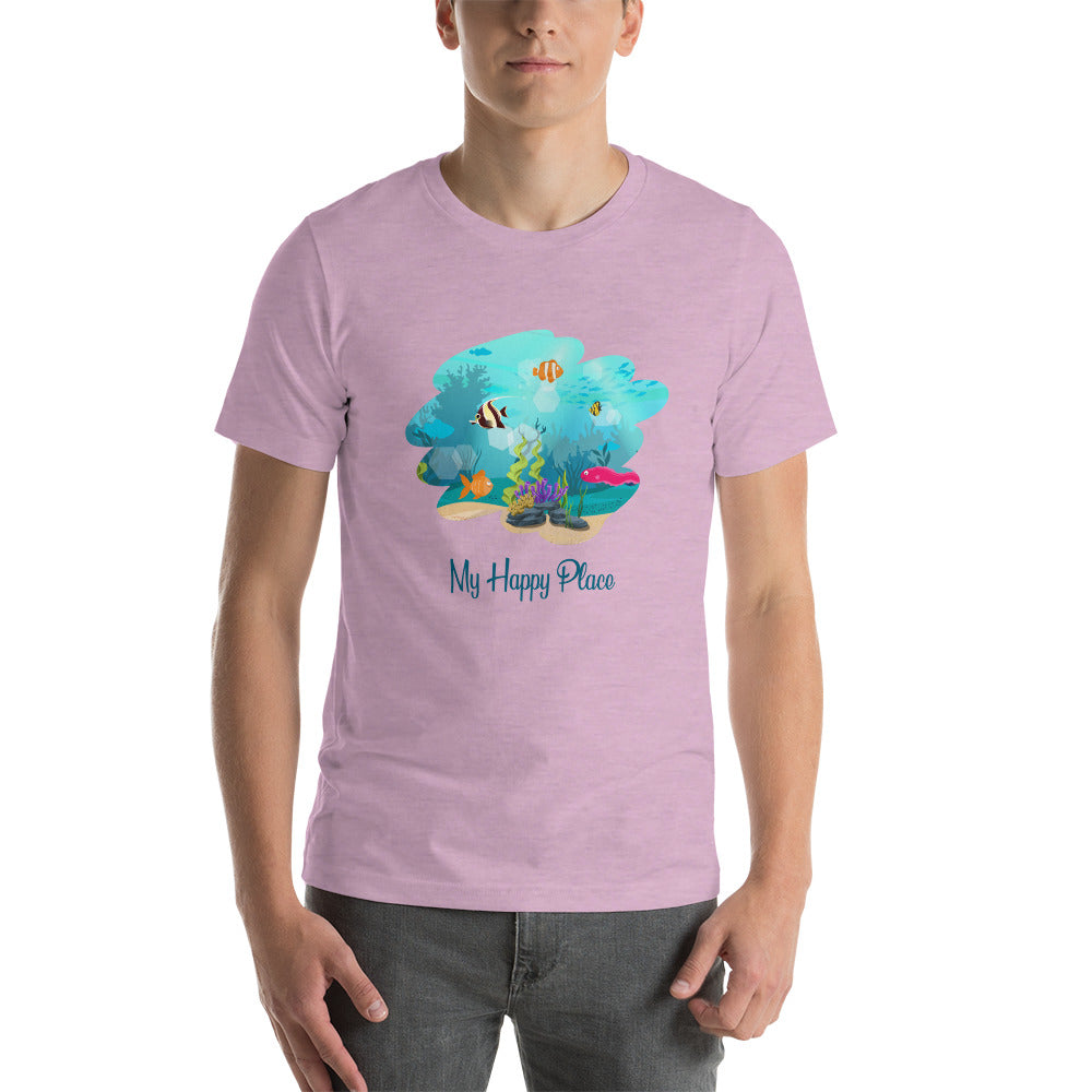 My Happy Place Unisex t-shirt