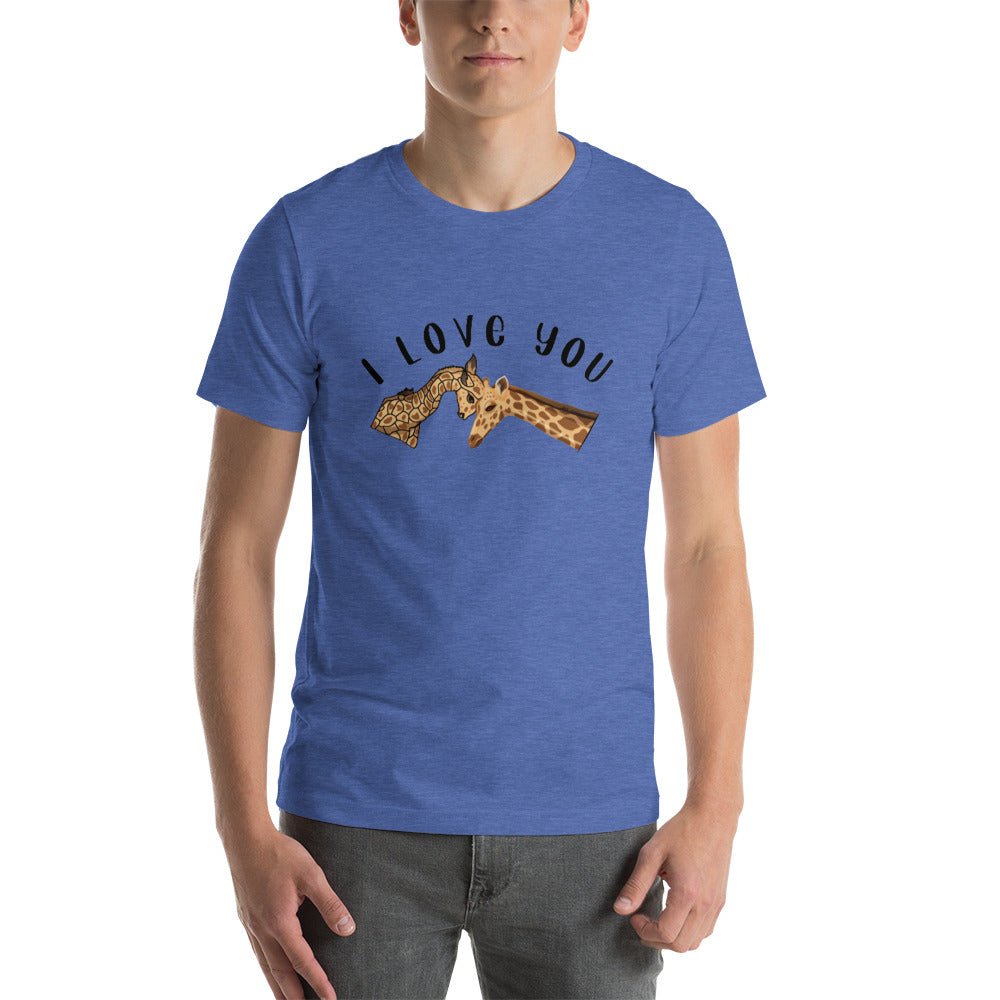 I Love You Unisex t-shirt