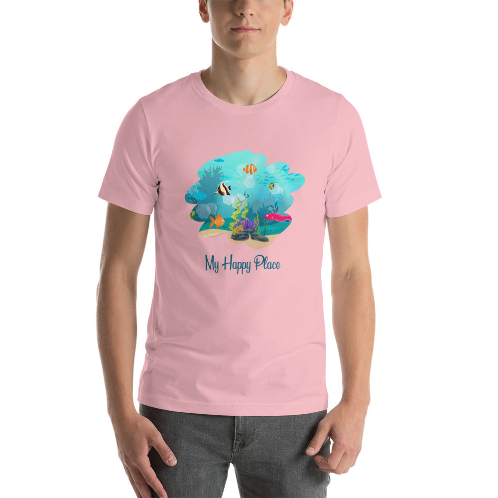 My Happy Place Unisex t-shirt