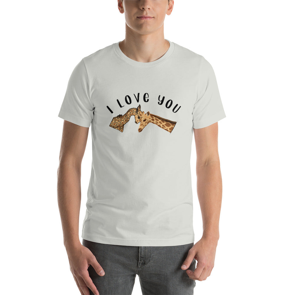 I Love You Unisex t-shirt