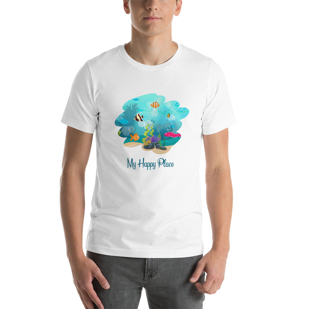 My Happy Place Unisex t-shirt