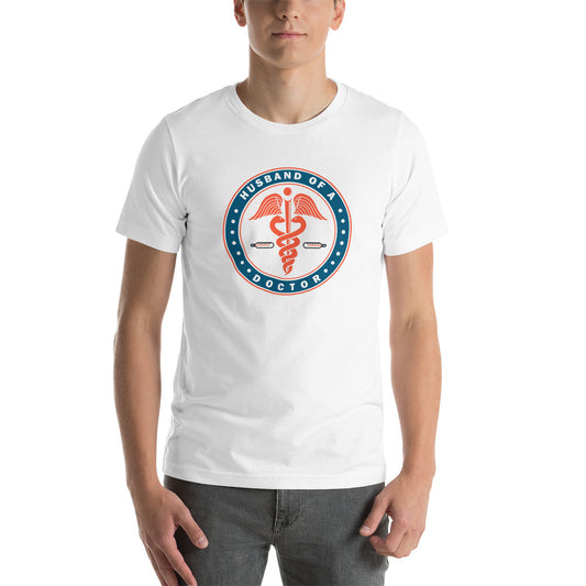 Husband Of A Doctor Unisex t-shirt