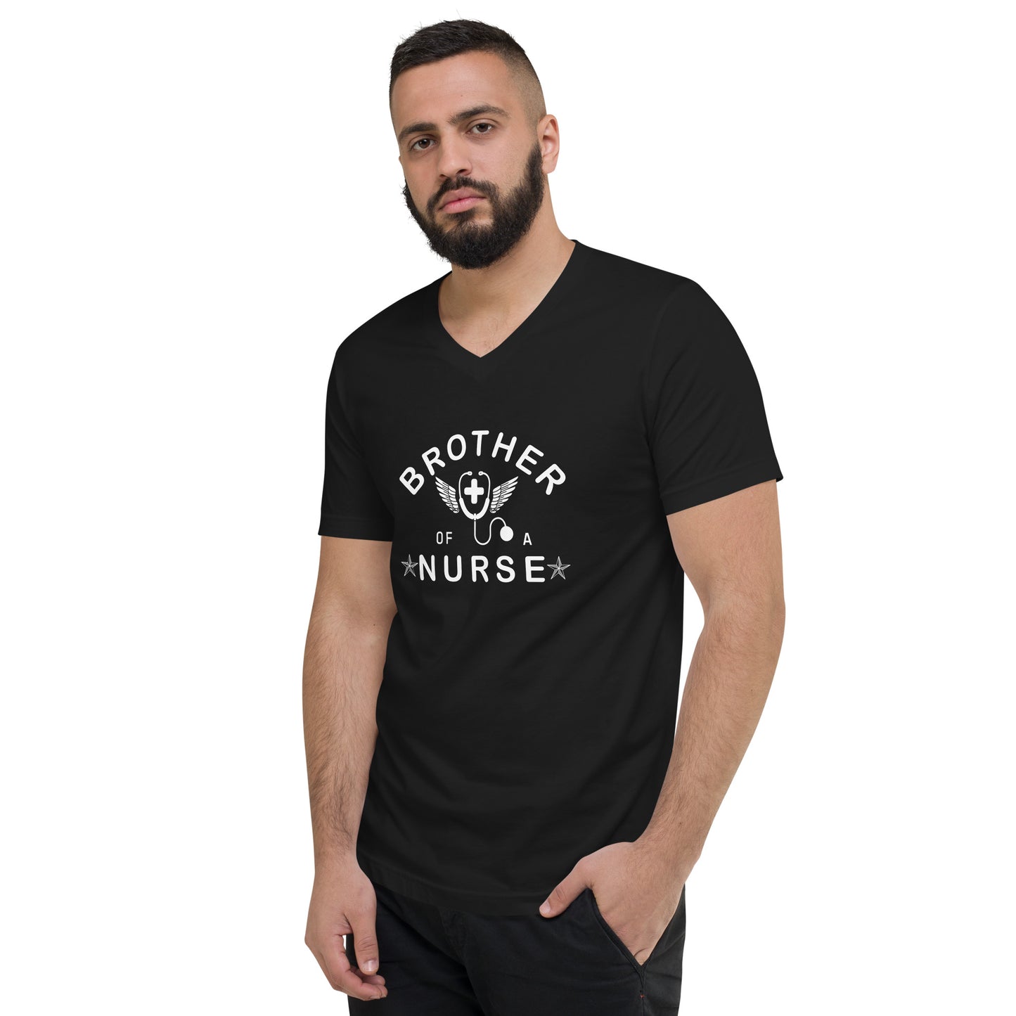 Brother Of A Nurse Men's V-Neck T-Shirt