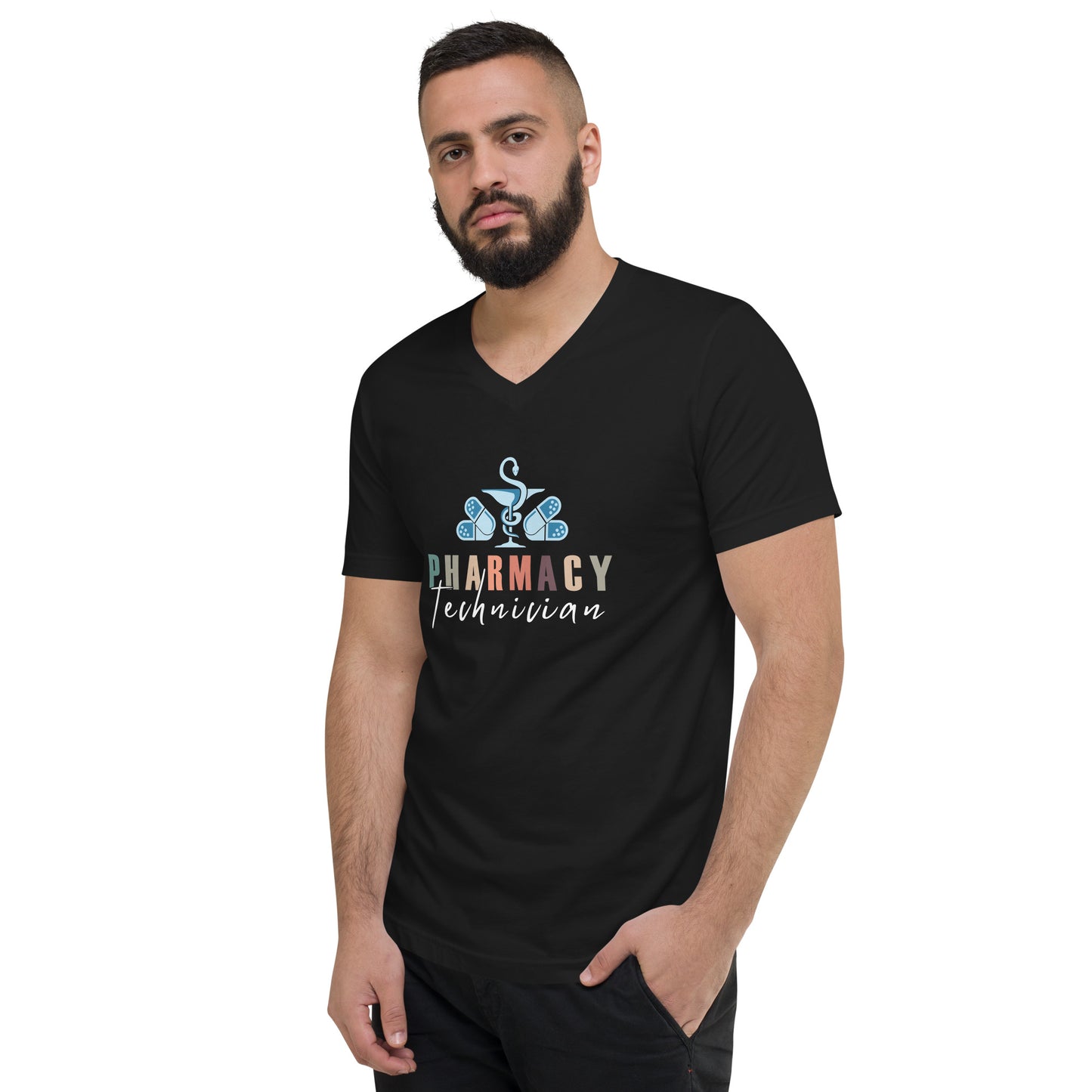 Pharmacy Technician Men's V-Neck T-Shirt