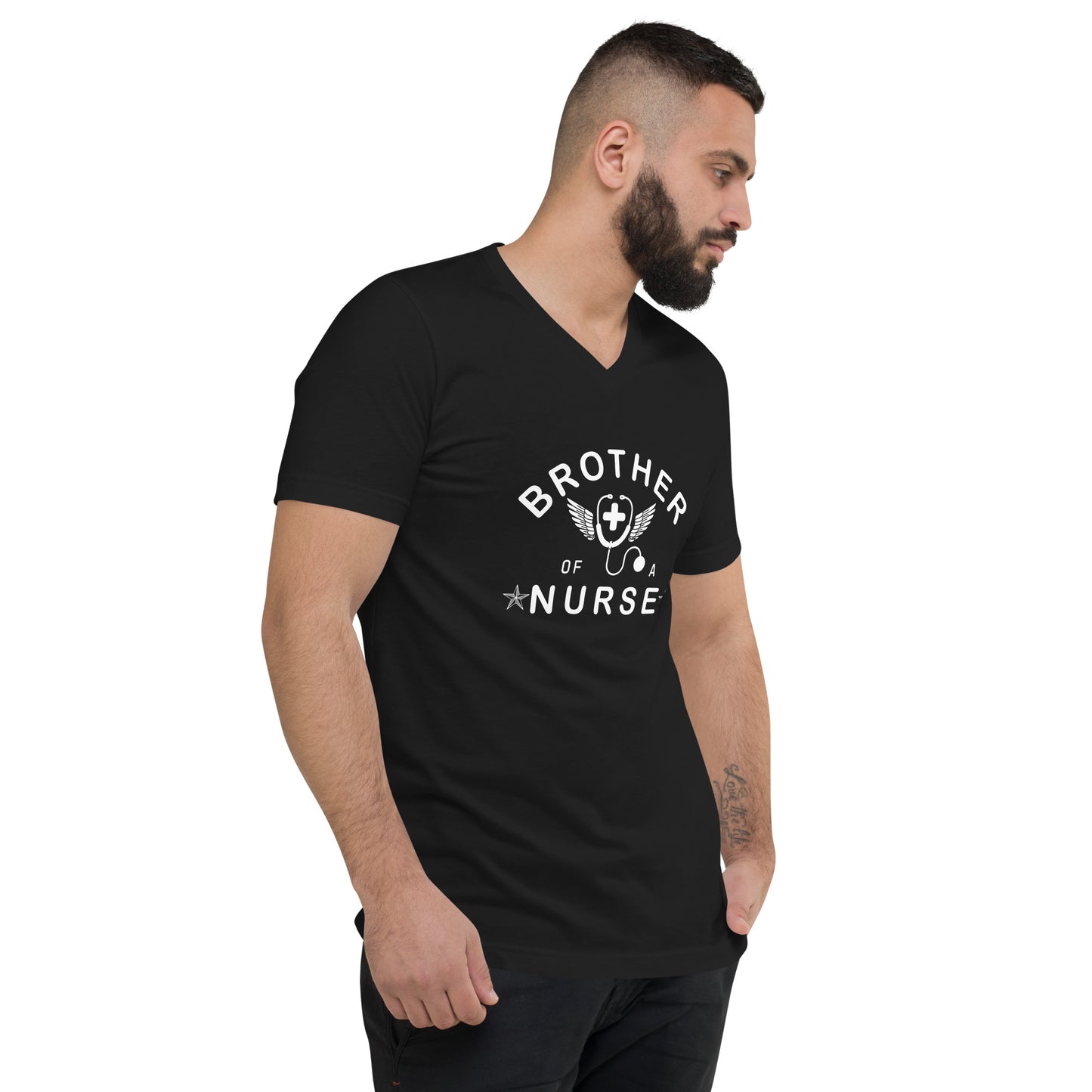 Brother Of A Nurse Men's V-Neck T-Shirt