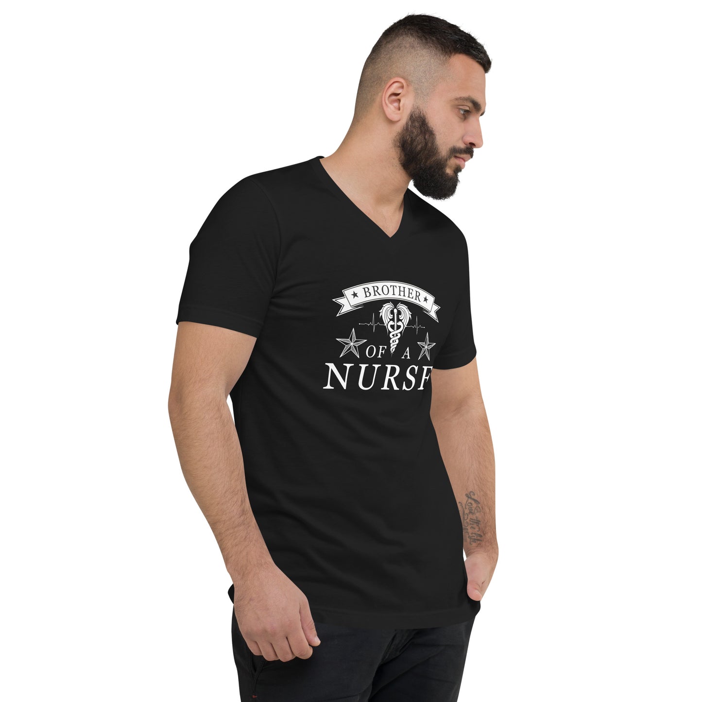 Brother Of A Nurse Men's V-Neck T-Shirt