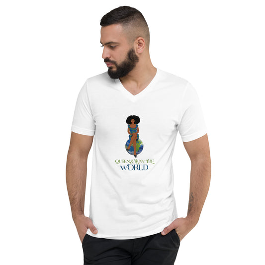 “Queens” Run The World Men's V-Neck T-Shirt