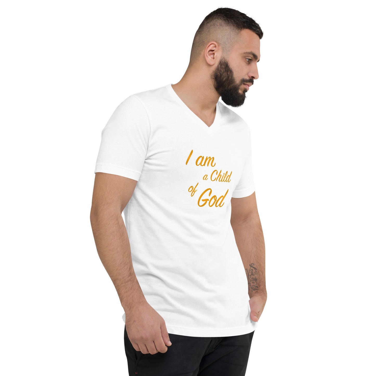 I Am A Child Of A God Men's V-Neck T-Shirt