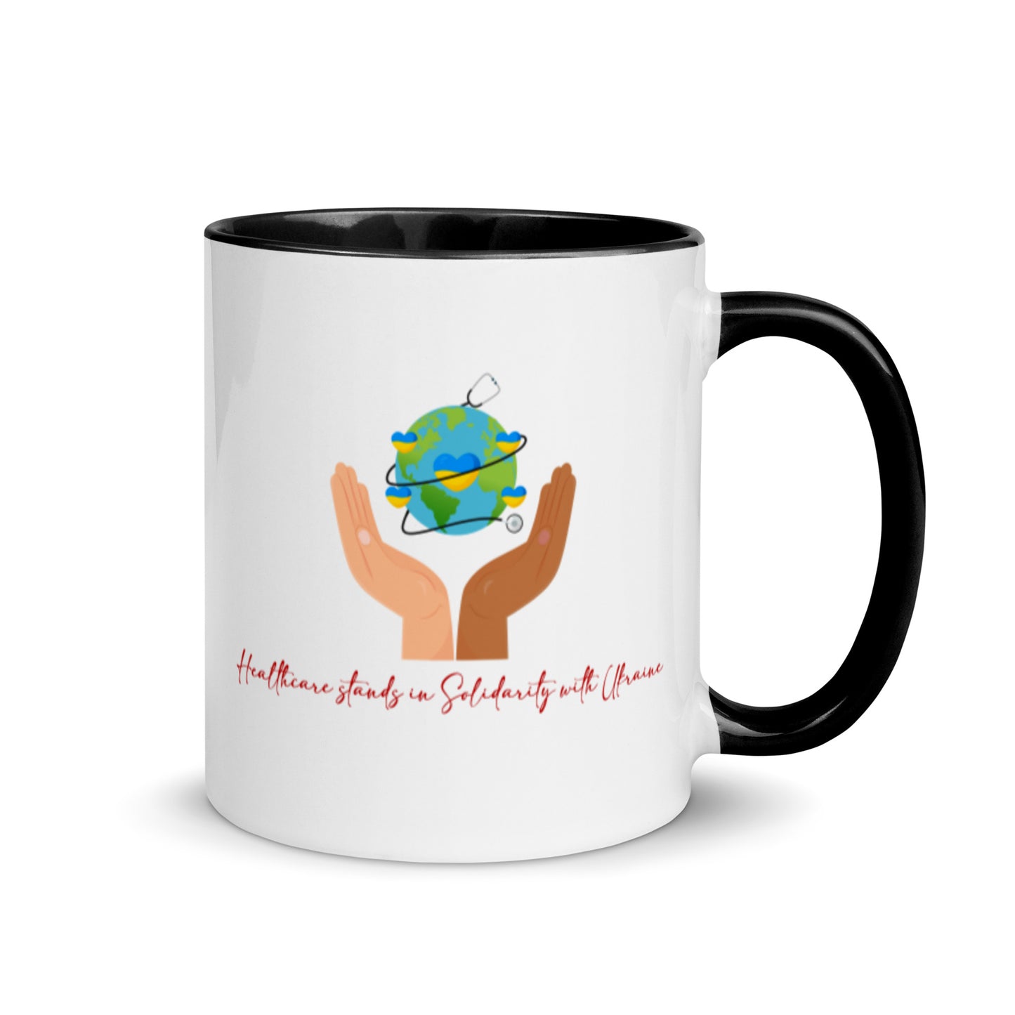 HealthCare Stands In Solidarity With Ukraine Mug