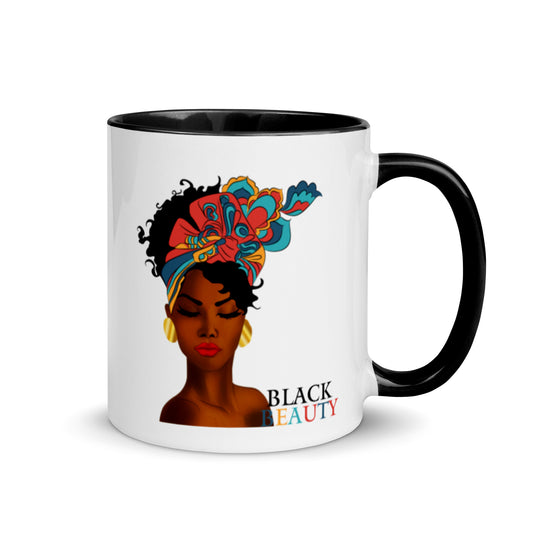 Black Beauty Mug with Color Inside