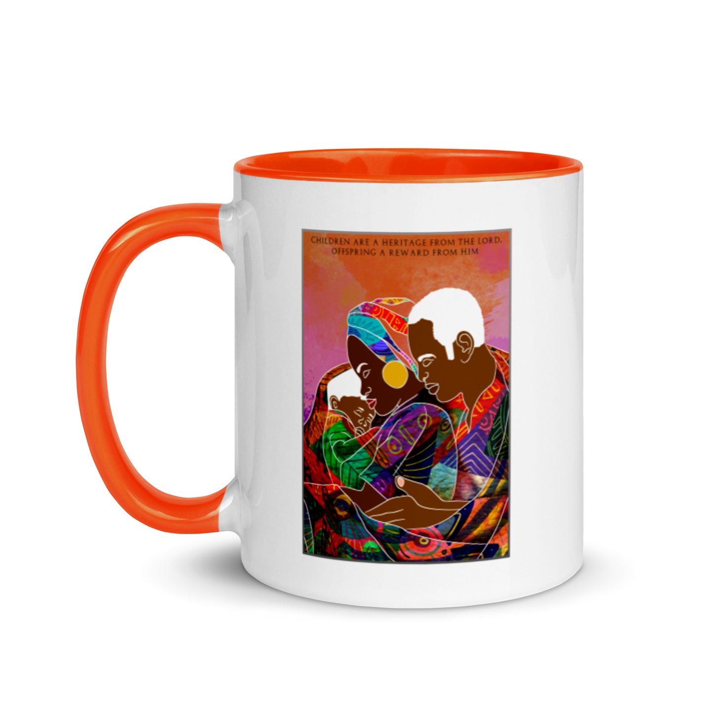 Children Are A Heritage From The Lord Mug with Color Inside