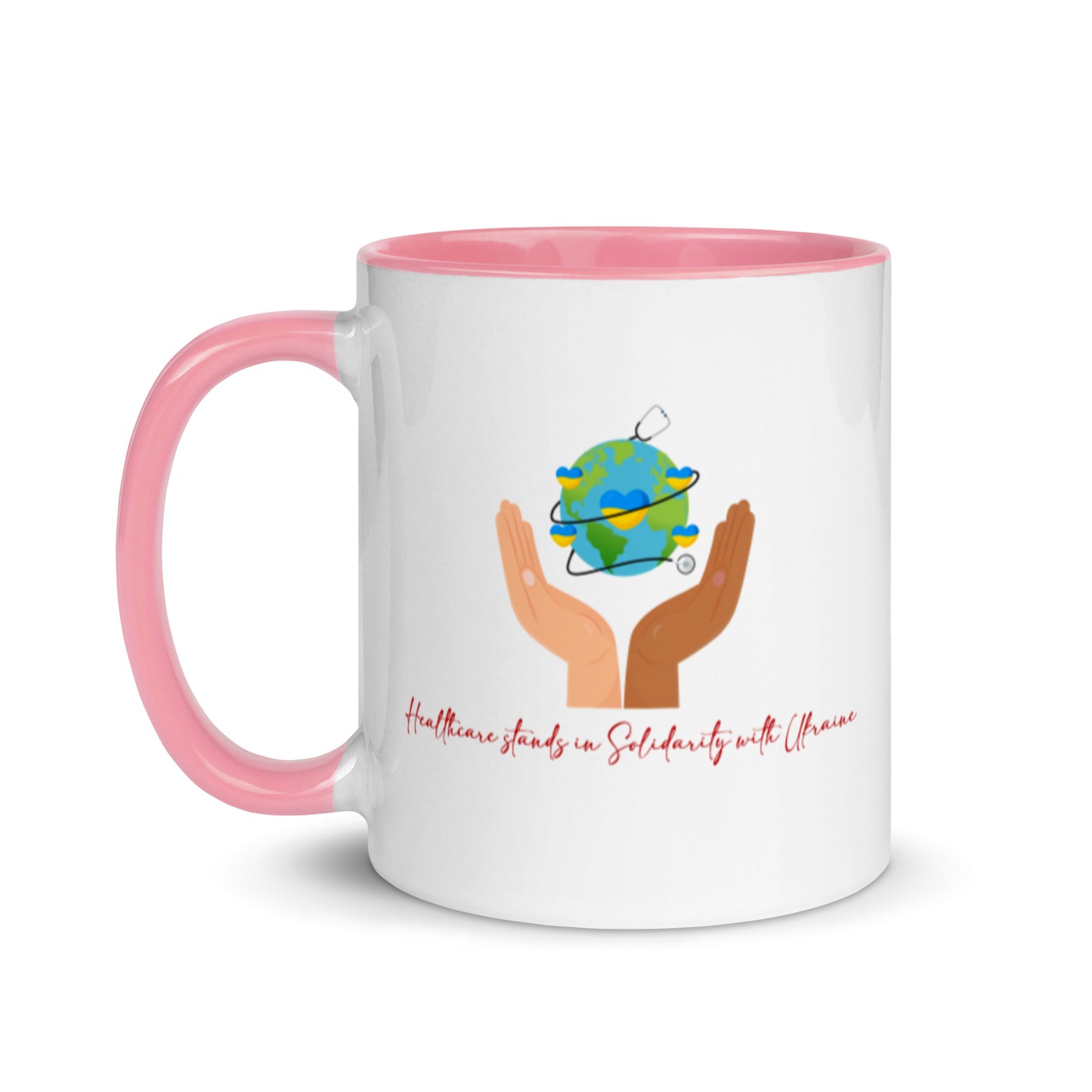 HealthCare Stands In Solidarity With Ukraine Mug