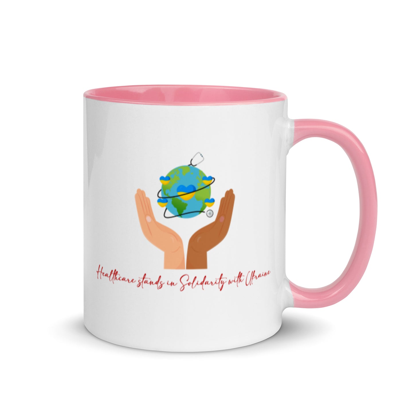 HealthCare Stands In Solidarity With Ukraine Mug