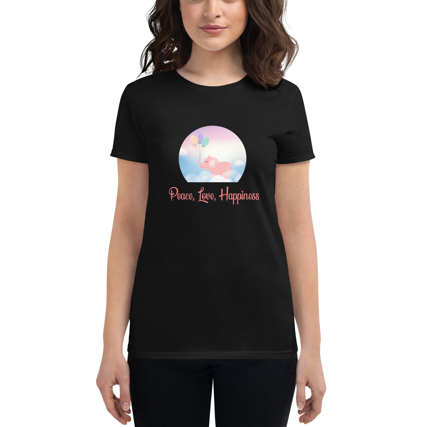 Peace, Love, Happiness Women's t-shirt