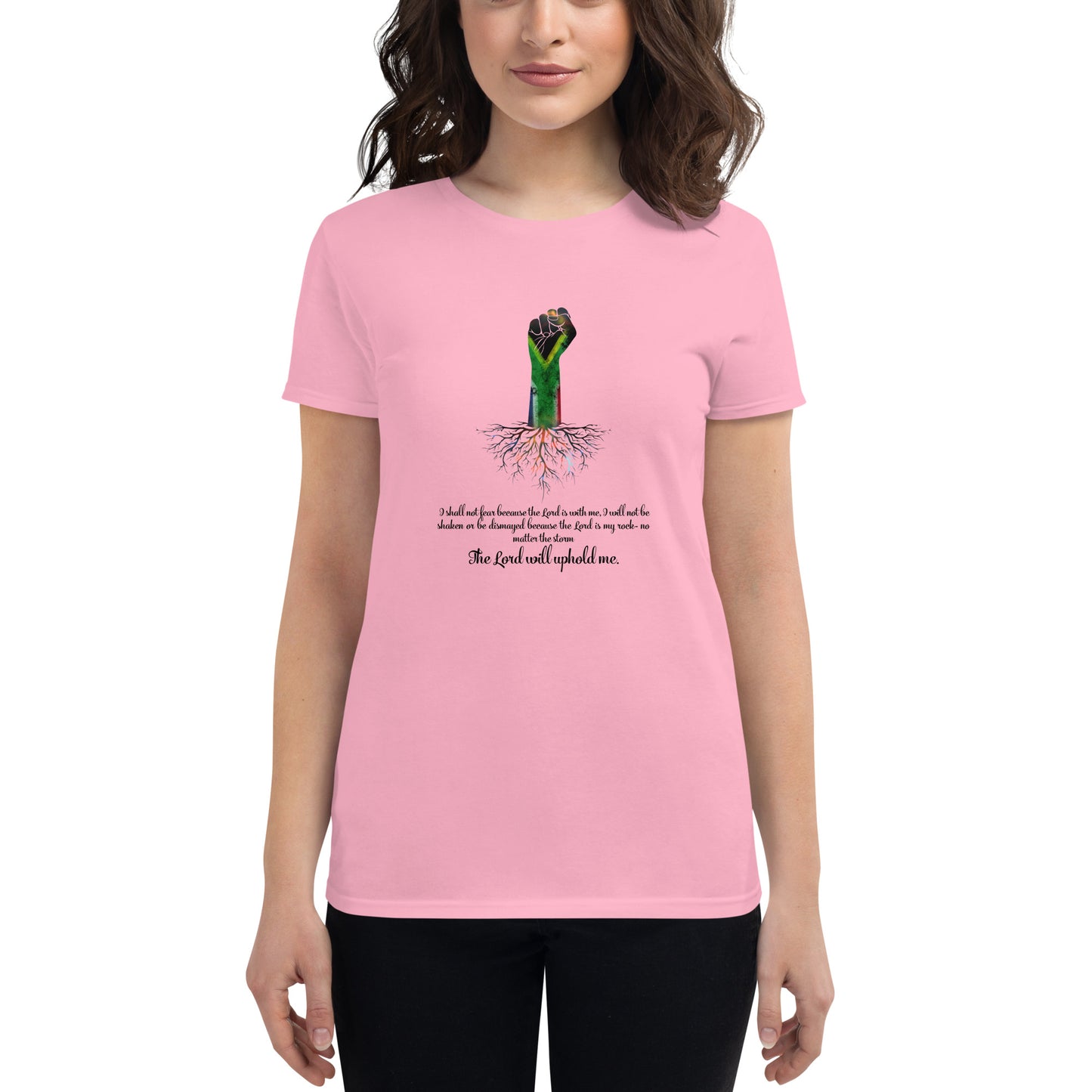 The Lord Will Uphold Me Women's t-shirt