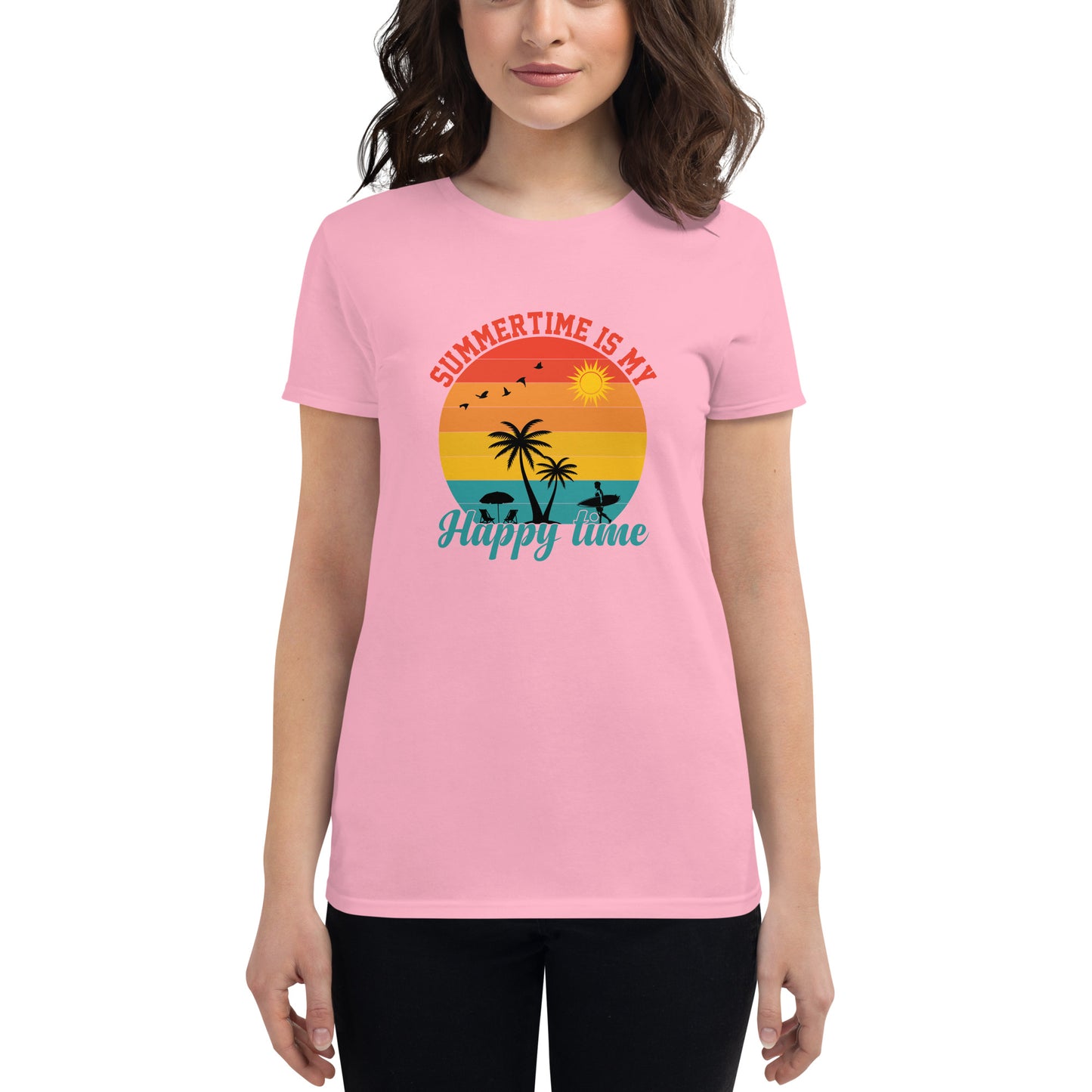 Summertime Is My Happy time Women's t-shirt