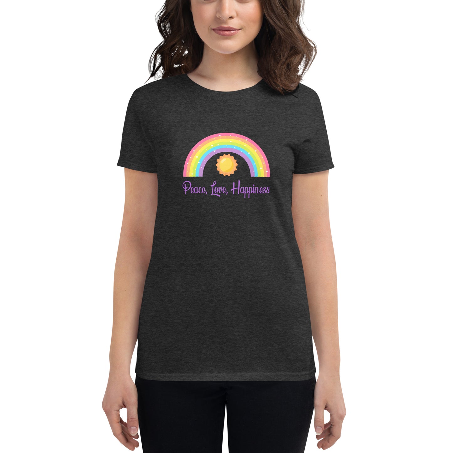 Peace, Love , Happiness Women's t-shirt