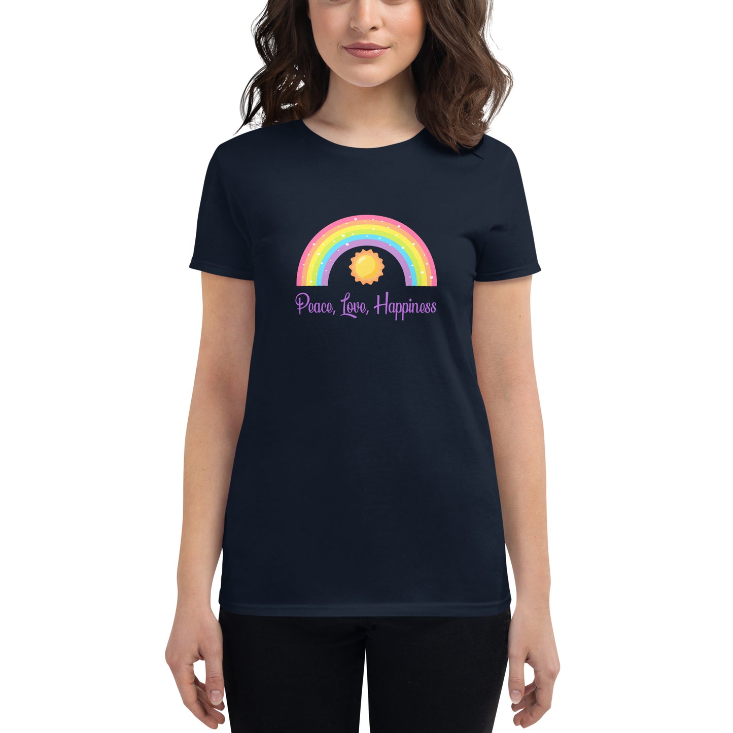 Peace, Love , Happiness Women's t-shirt